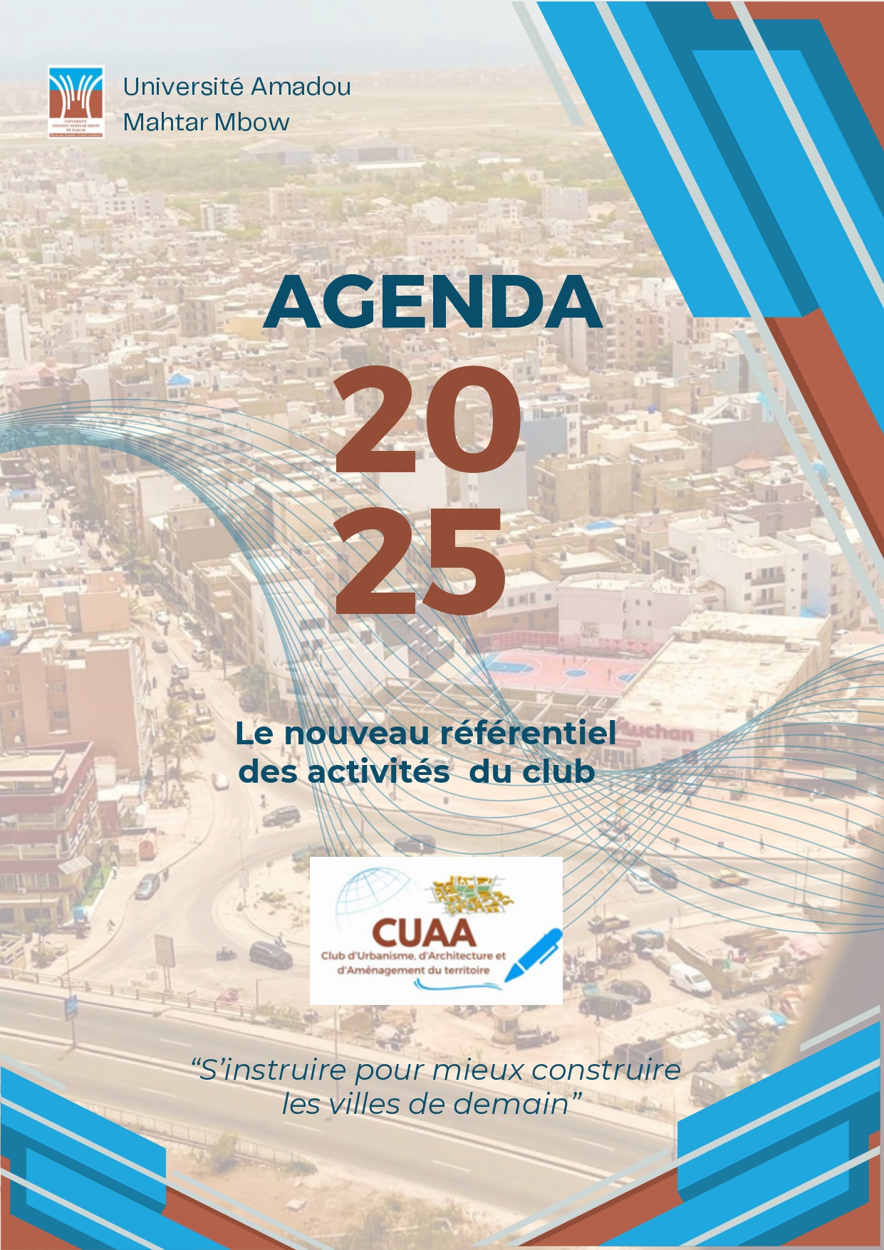 Agenda 2025 - Nouveau référentiel des activités du club CUAA